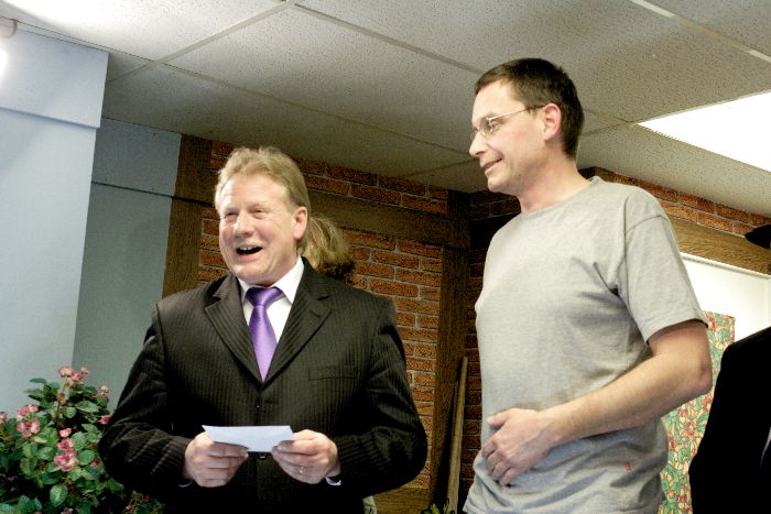 Übergabe der Spende